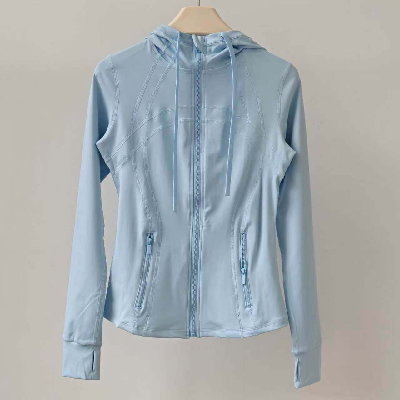 Yoga Fitness Hoodie - Women's Long-Sleeved Yoga Wear Jacket Slimming