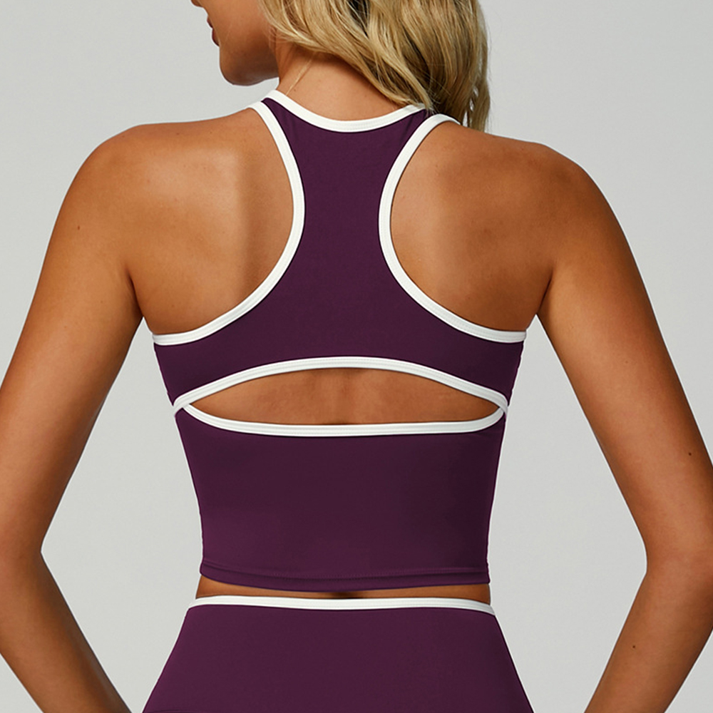 Color Block Sport Bra Yoga Ves - Yoga Blocks 评论和价格