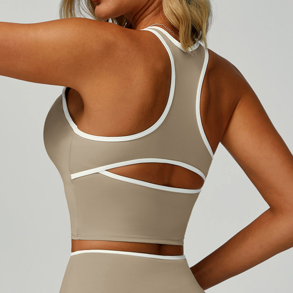 Color Block Sport Bra Yoga Ves - Yoga Blocks 评论和价格