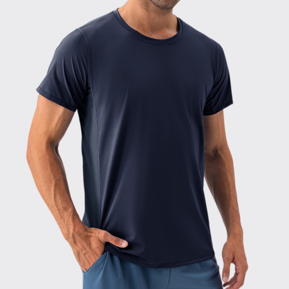 Quick Dry Sports T-Shirt Short - Yoga Fitness Logo 评论和价格