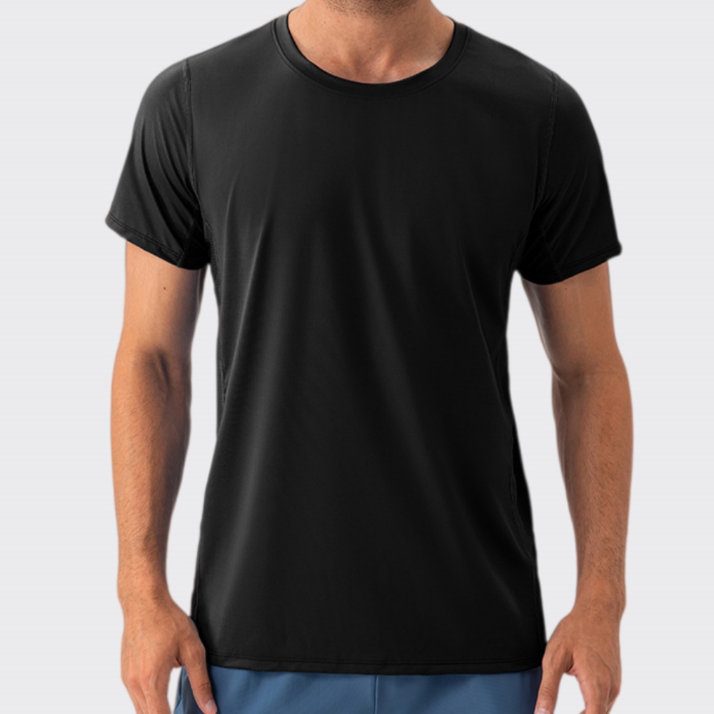 Quick Dry Sports T-Shirt Short - Yoga Fitness Logo 评论和价格