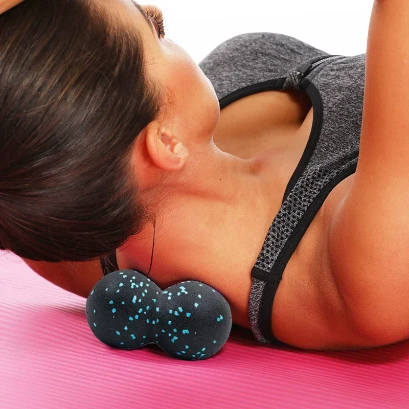 Peanut Balls Body Massage Fasc - Yoga Fitness Ball 评论和价格