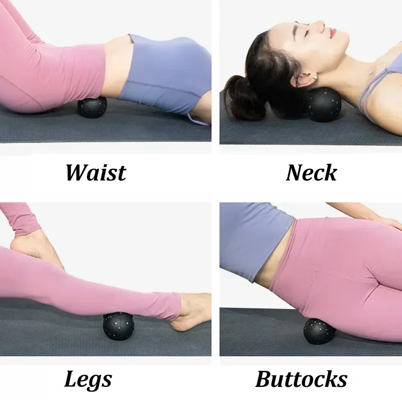 Peanut Balls Body Massage Fasc - Yoga Fitness Ball 评论和价格