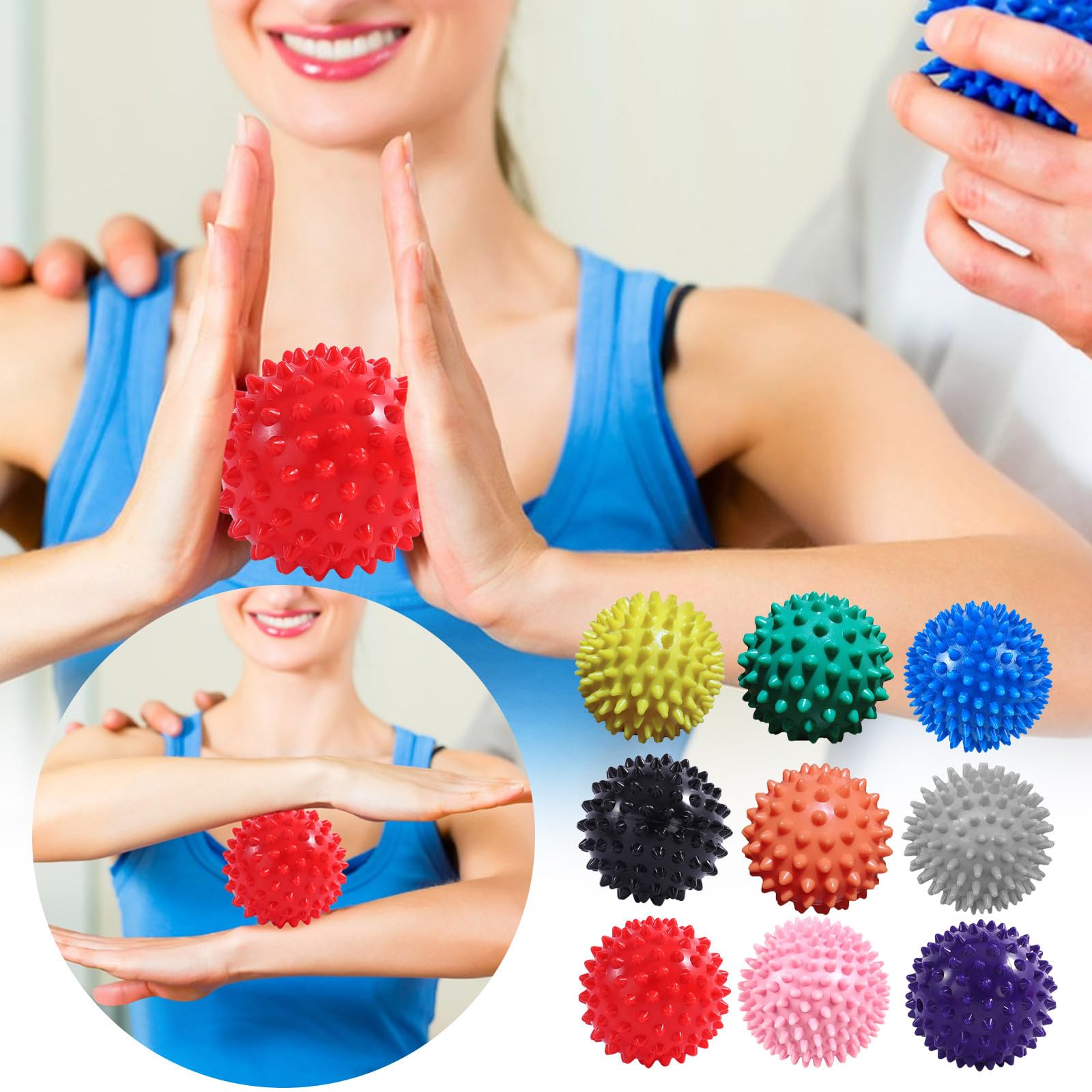 Massage Ball Fascia Ball Muscl - Yoga Fitness Ball 评论和价格