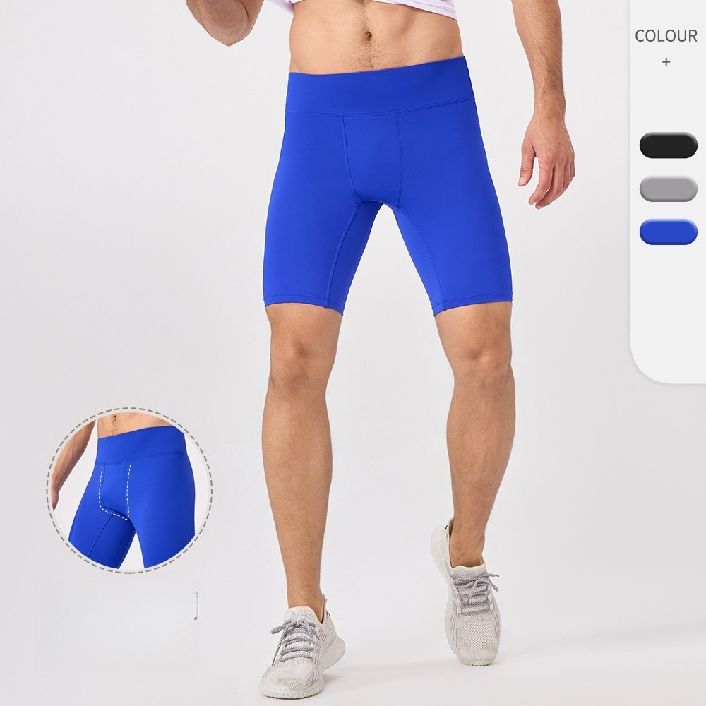 Men 5 Inch Compression Yoga Sh - Yoga Fitness For Men 评论和价格