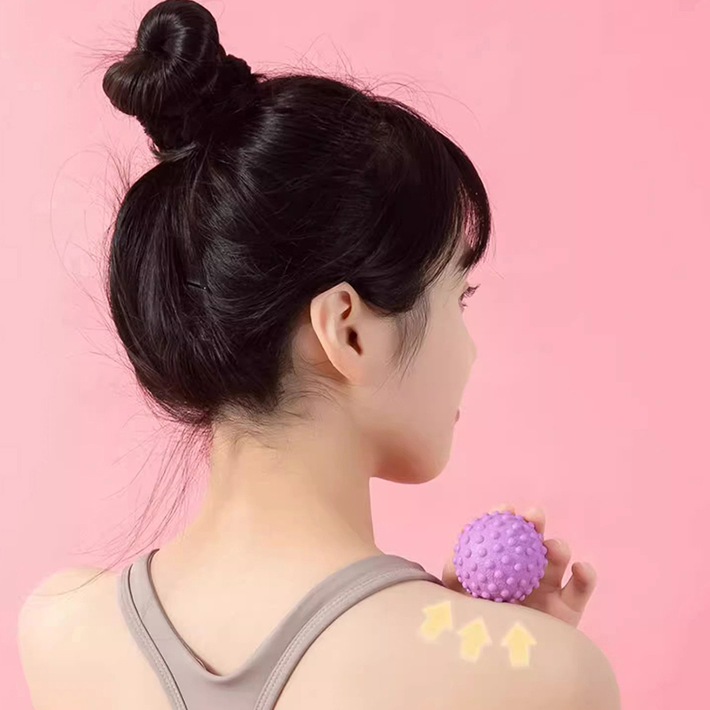 Portable TPR Fascia Massage Ba - Yoga Fitness Ball 评论和价格