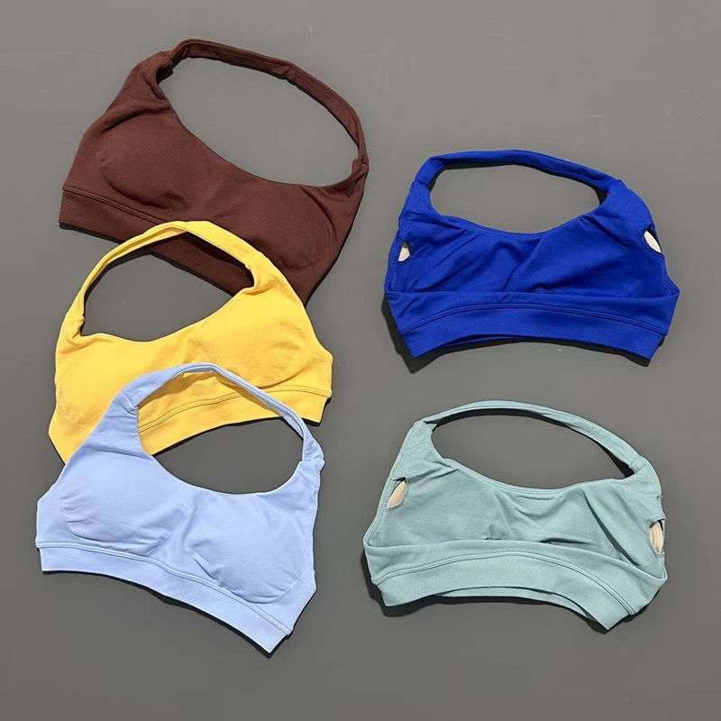 No Logo Sports Bra Women Seaml - Yoga Fitness Logo 评论和价格