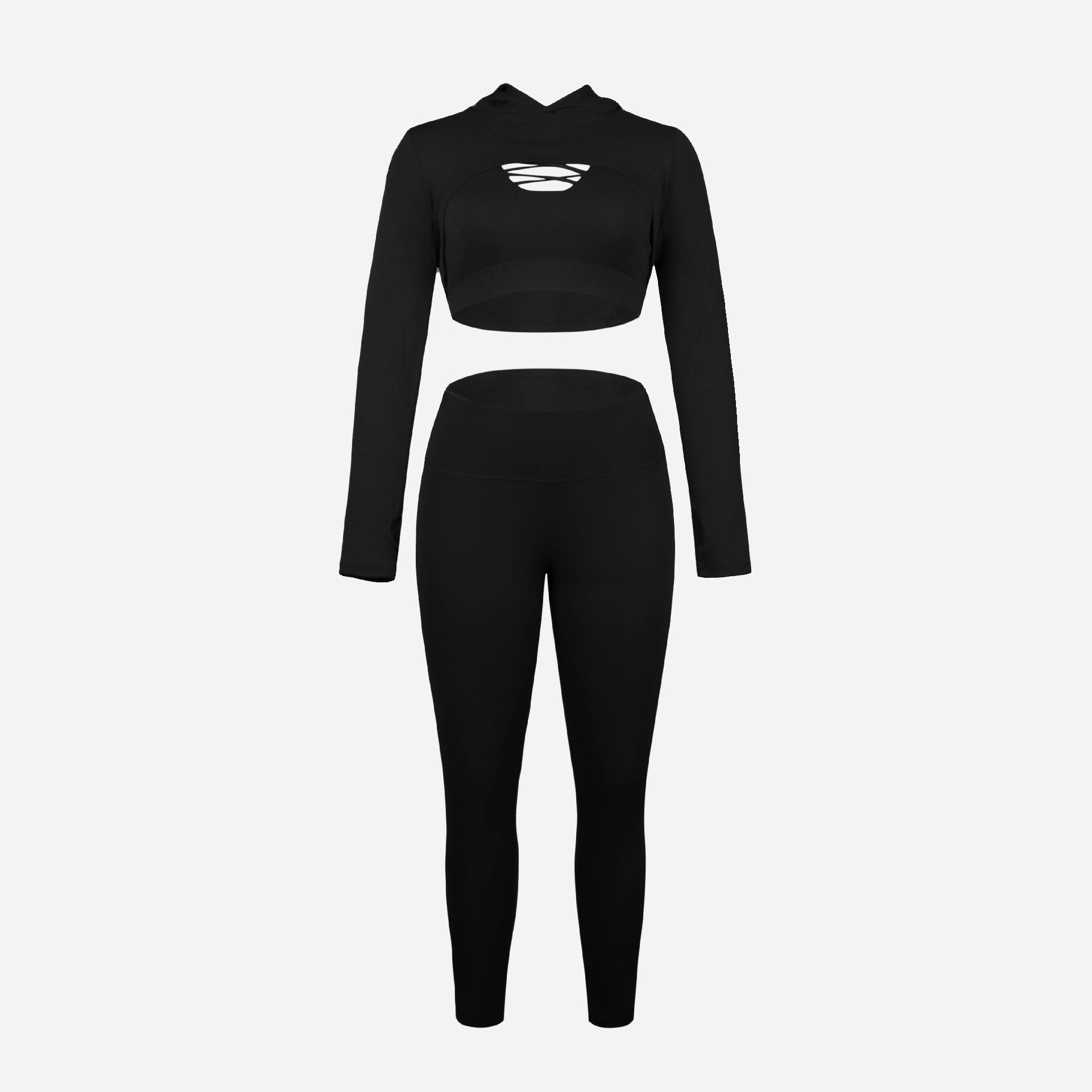 3 Pieces Women's Yoga Fitness  - Yoga Fitness Hoodie 评论和价格