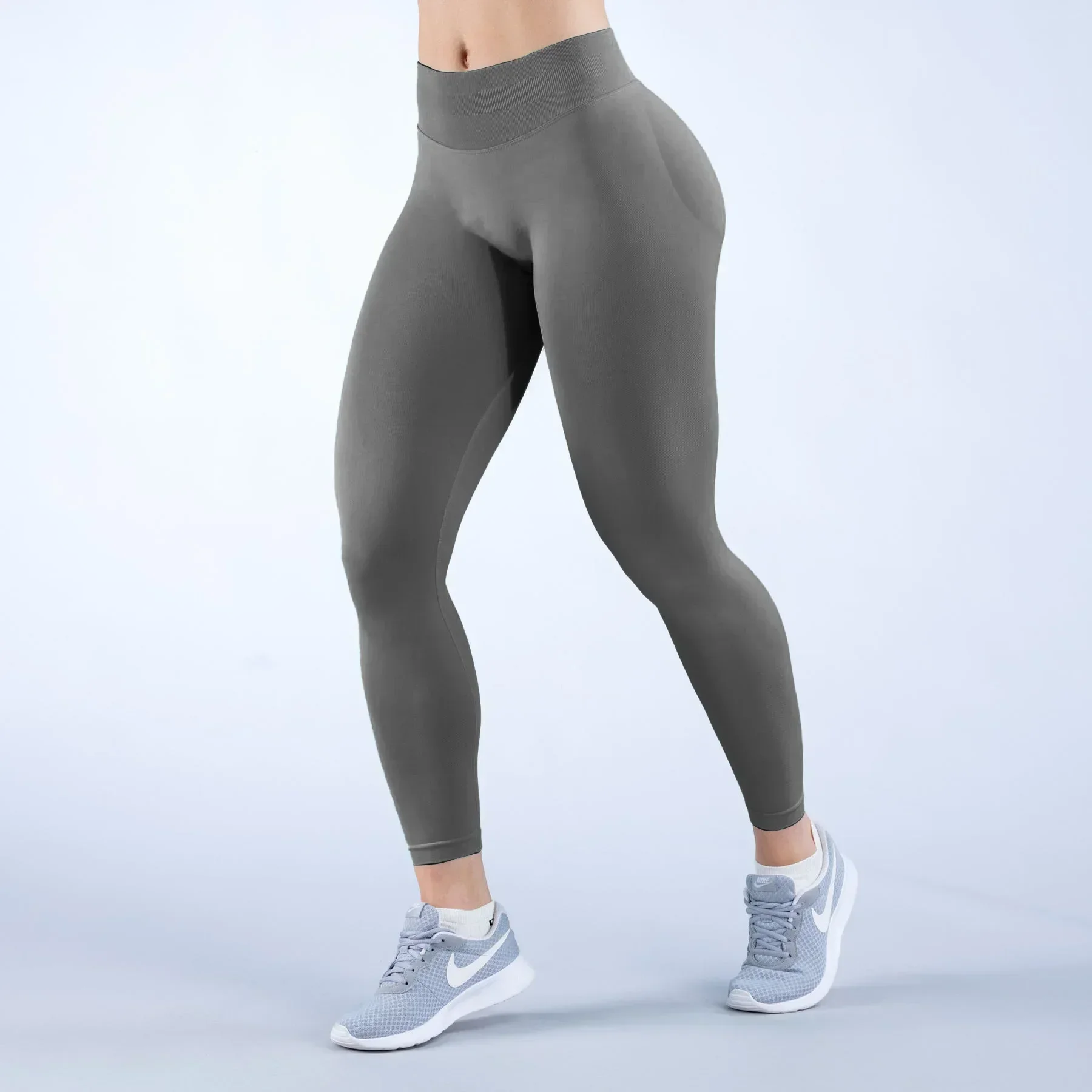 Logo Seamless Women's Solid Wa - Yoga Fitness Logo 评论和价格