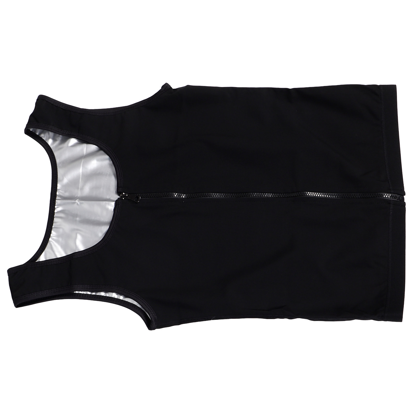 Men Sweat Vest Zipper Slimming - Yoga Fitness For Men 评论和价格