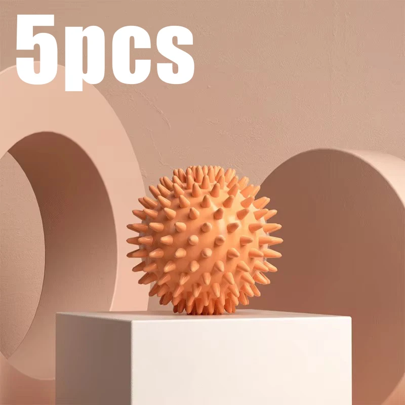 1/5PCS 6cm Massage Ball Fascia - Yoga Fitness Ball 评论和价格