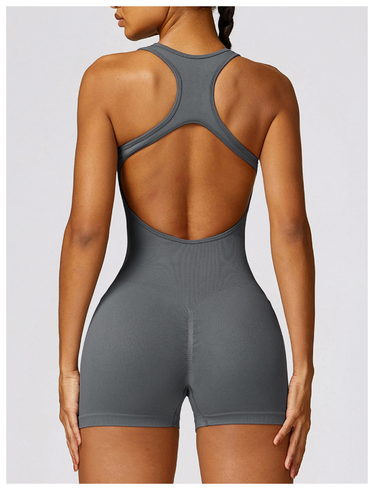 Sexy Back Jumpsuit Gym Set Wom - Yoga Fitness Jumpsuit 评论和价格