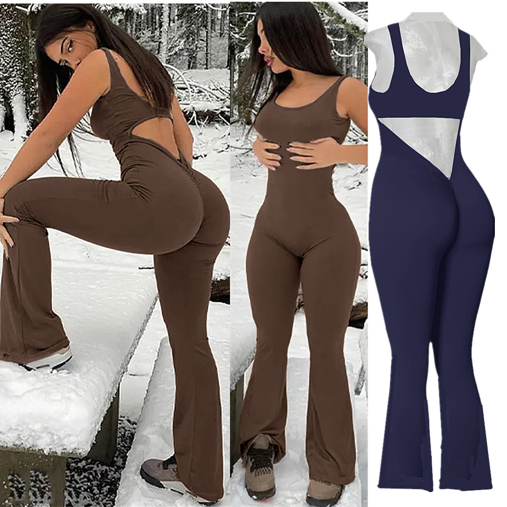 XS-XL New Pad Women Gym Yoga S - Yoga Fitness Jumpsuit 评论和价格