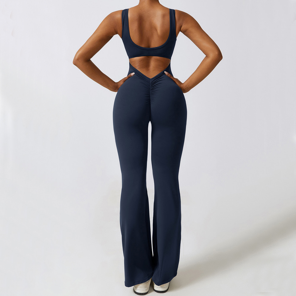 XS-XL New Pad Women Gym Yoga S - Yoga Fitness Jumpsuit 评论和价格