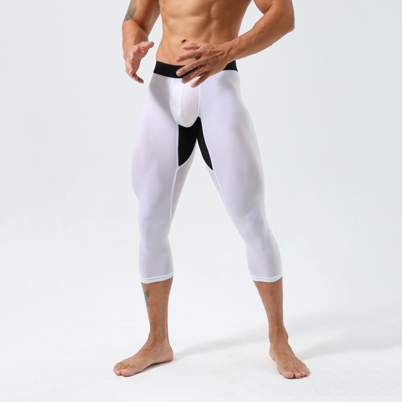Men's High-Waist Compression T - Yoga Fitness For Men 评论和价格