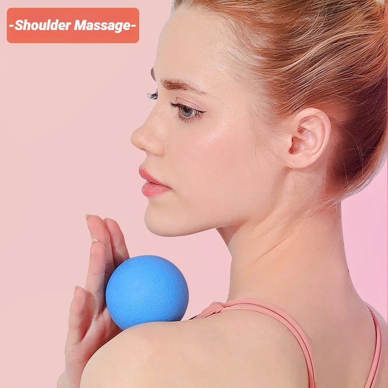 TPE 6CM Fascia Ball Deep Tissu - Yoga Fitness Ball 评论和价格