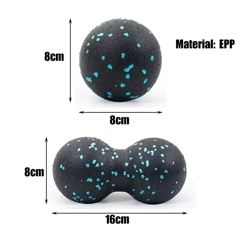 EPP Fascia Ball Peanut Massage - Yoga Fitness Ball 评论和价格