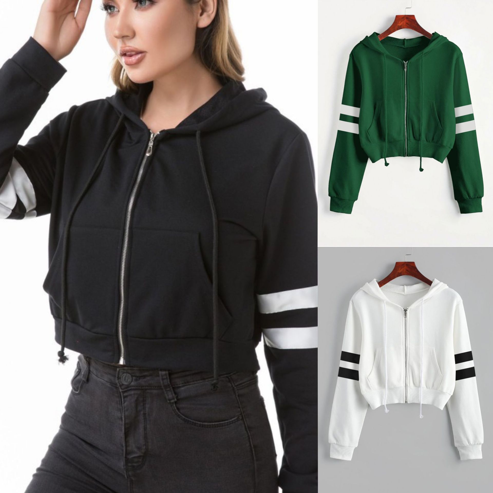 Women Sport Jacket Zipper Yoga - Yoga Fitness Hoodie 评论和价格