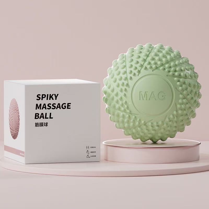 Eco Friendly TPE Spiky Massage - Yoga Fitness Ball 评论和价格
