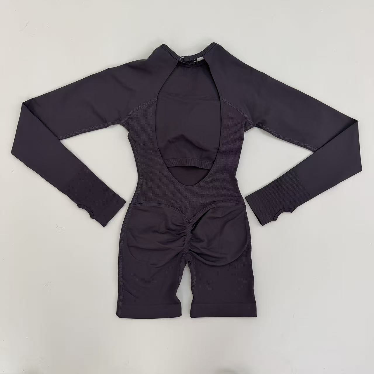 Du Jia Long Sleeve One Piece G - Yoga Fitness Jumpsuit 评论和价格
