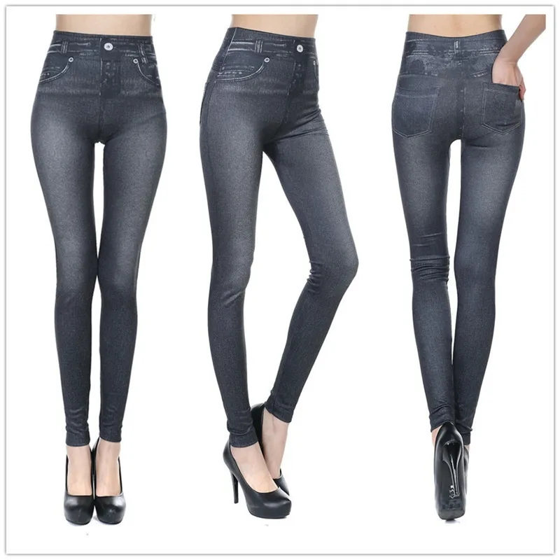 Women Jean Leggings Fitness Pa - Yoga Fitness Sg 评论和价格