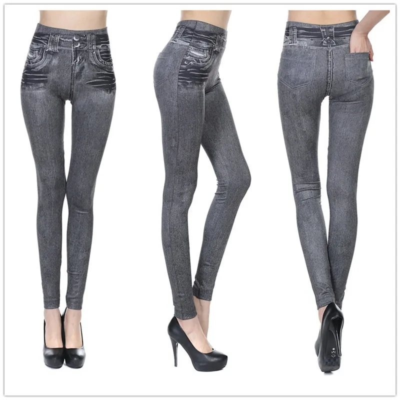 Women Jean Leggings Fitness Pa - Yoga Fitness Sg 评论和价格