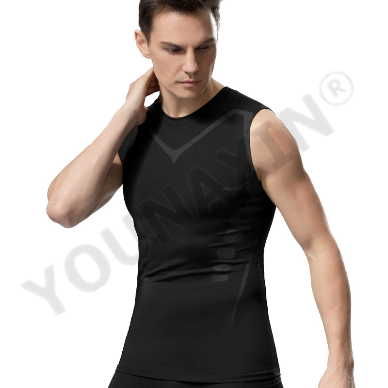 3 Pieces Men's Sleeveless T-Sh - Yoga Fitness For Men 评论和价格