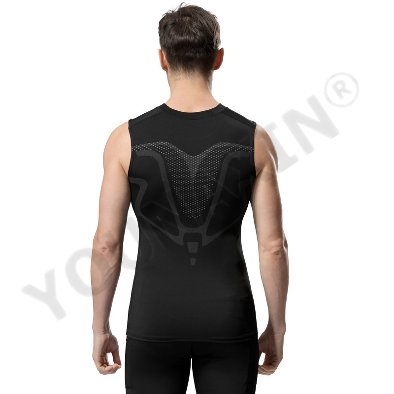 3 Pieces Men's Sleeveless T-Sh - Yoga Fitness For Men 评论和价格