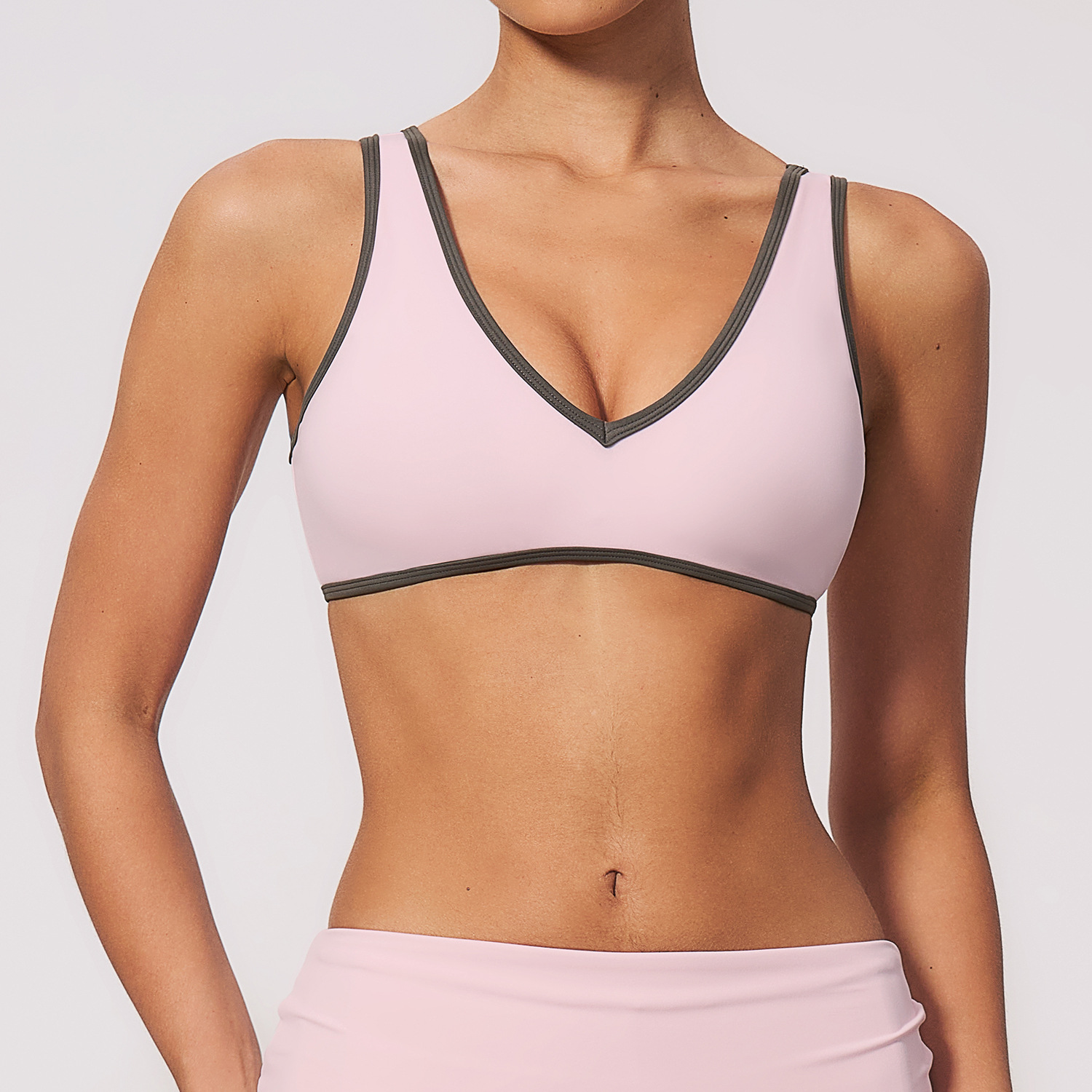Yoga Bras Backless Color Block - Yoga Blocks 评论和价格