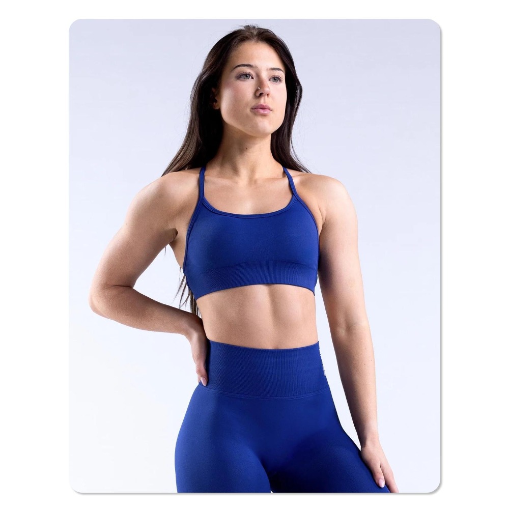 Padded Seamless Open Back Spor - Yoga Fitness Matte 评论和价格